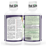 Vital Earth Minerals Super Strength Humic Liquid bottle side view
