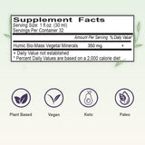 Vital Earth Minerals Super Strength Humic Liquid pH level 8.6 - 9.6