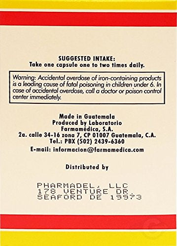 Vital Fuerte H3 Multivitaminico 100 Cap capsules close-up