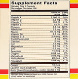 Vital Fuerte H3 Multivitaminico 100 Cap side view