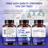 VITAL HERBAL Liposomal Alpha Lipoic Acid ingredients list