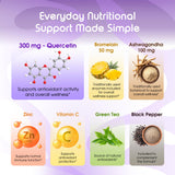 VITAL HERBAL Ultra Quercetin bottle side view