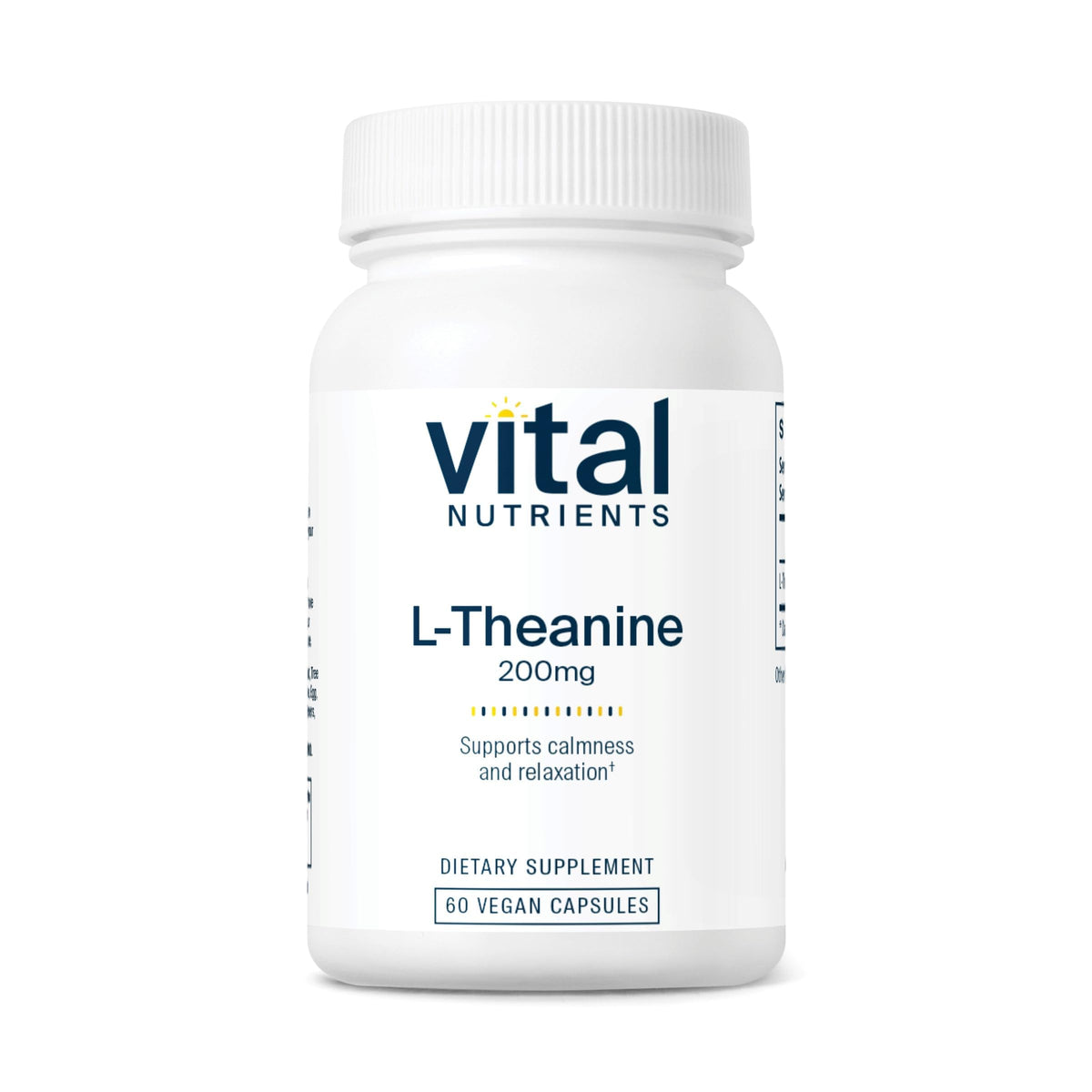 Vital Nutrients 5-HTP Capsules 200mg front view