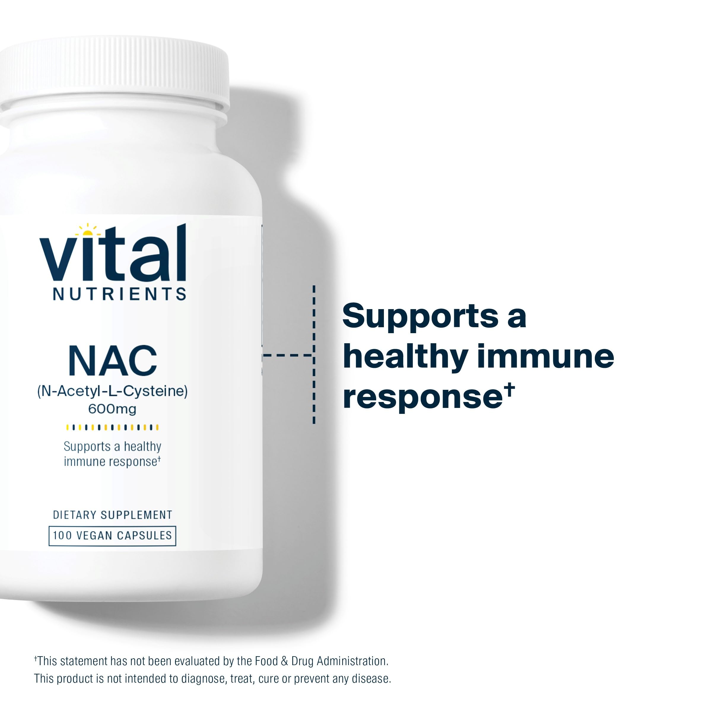 Vital Nutrients Acetyl-L-Carnitine 600mg Capsules in a health setting