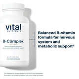 Vital Nutrients B-Complex Vitamins capsule close-up