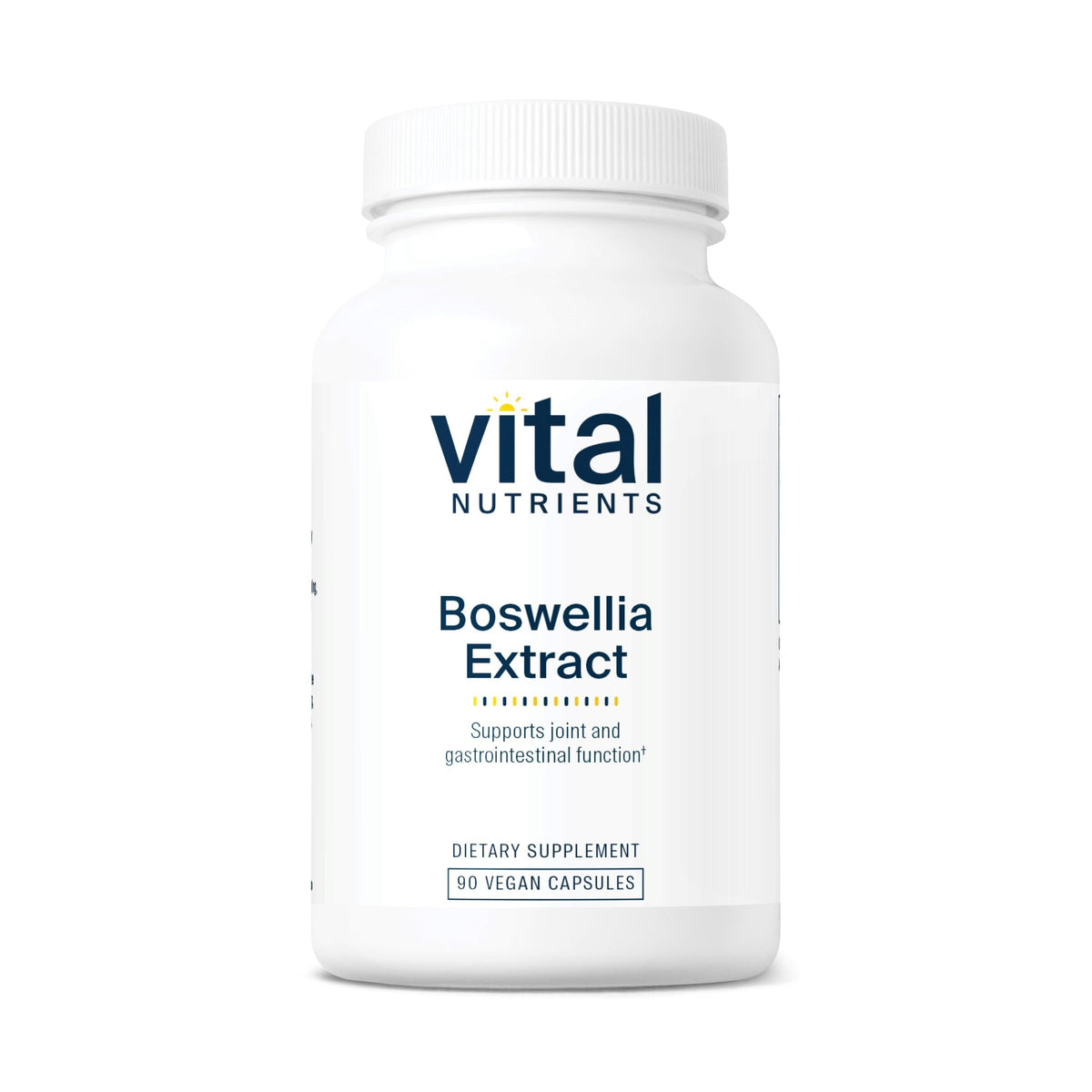 Vital Nutrients Boswellia Extract 400mg Vegan Capsules front view