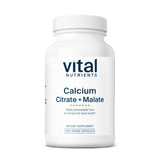 Vital Nutrients Calcium Citrate & Malate supplement bottle front view