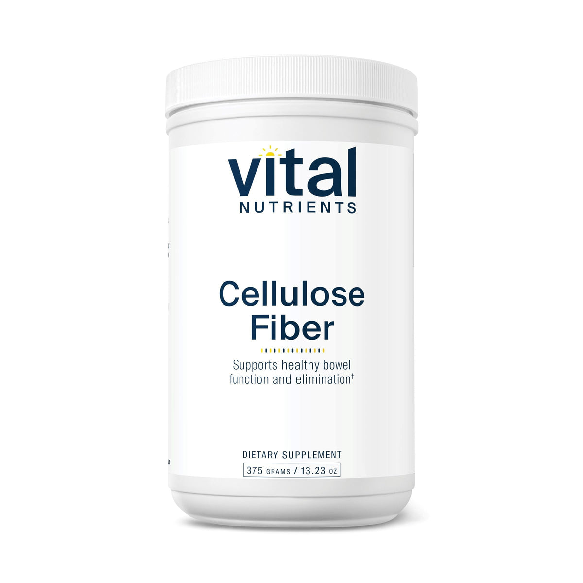 Vital Nutrients Cellulose Fiber Supplement 454g front view