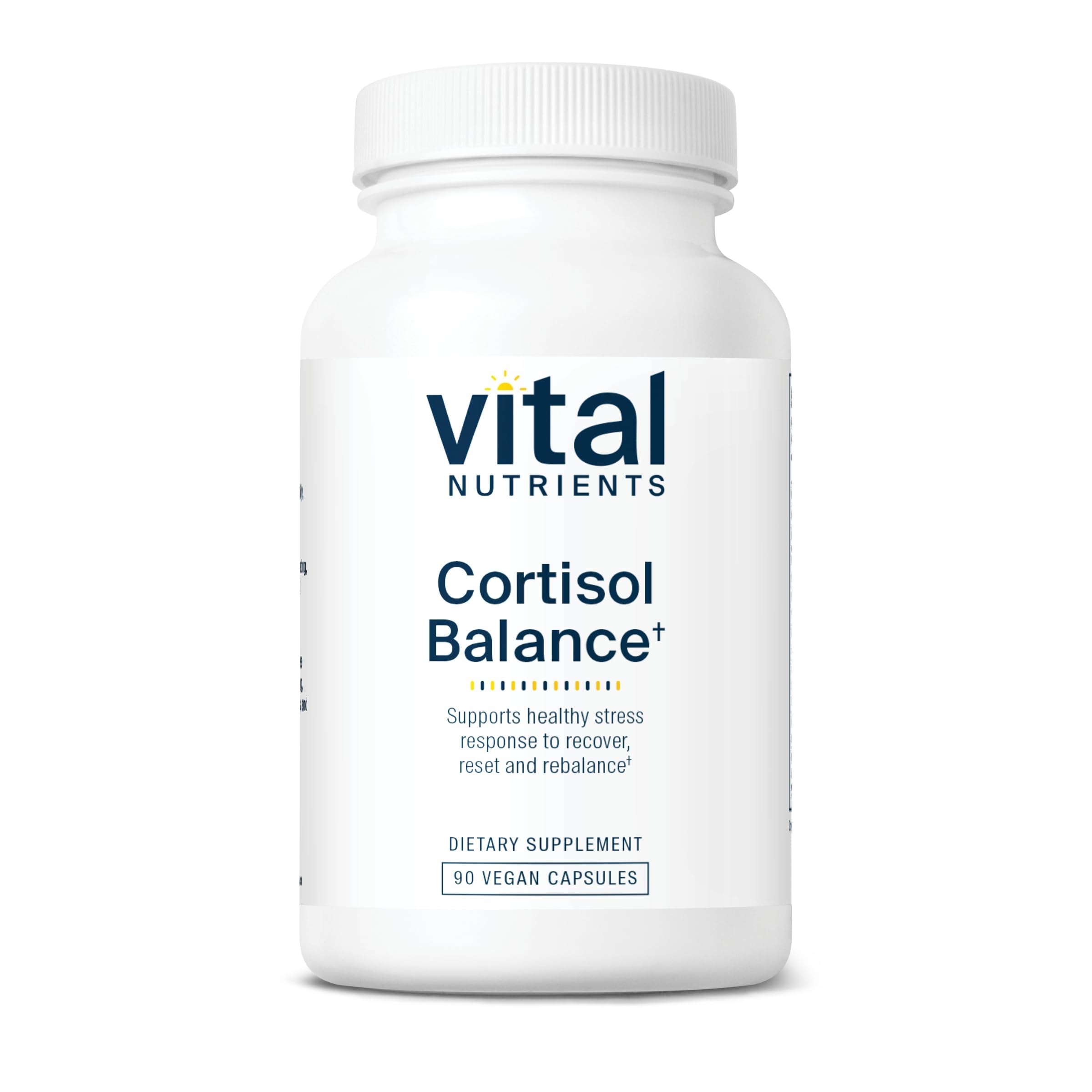 Vital Nutrients Cortisol Balance 90 capsules front view