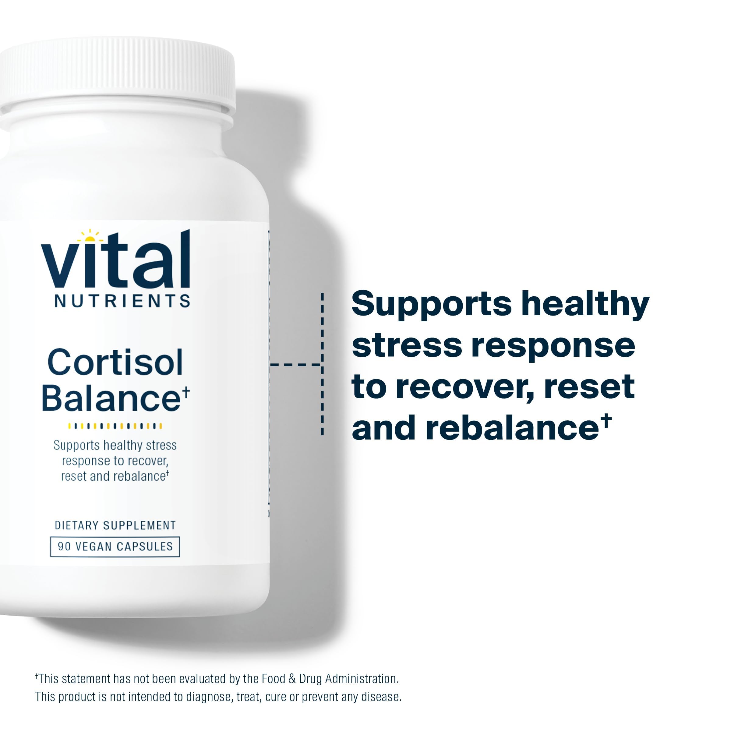 Vital Nutrients Cortisol Balance capsule details