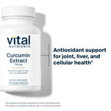 Vital Nutrients Curcumin 700mg capsules open bottle