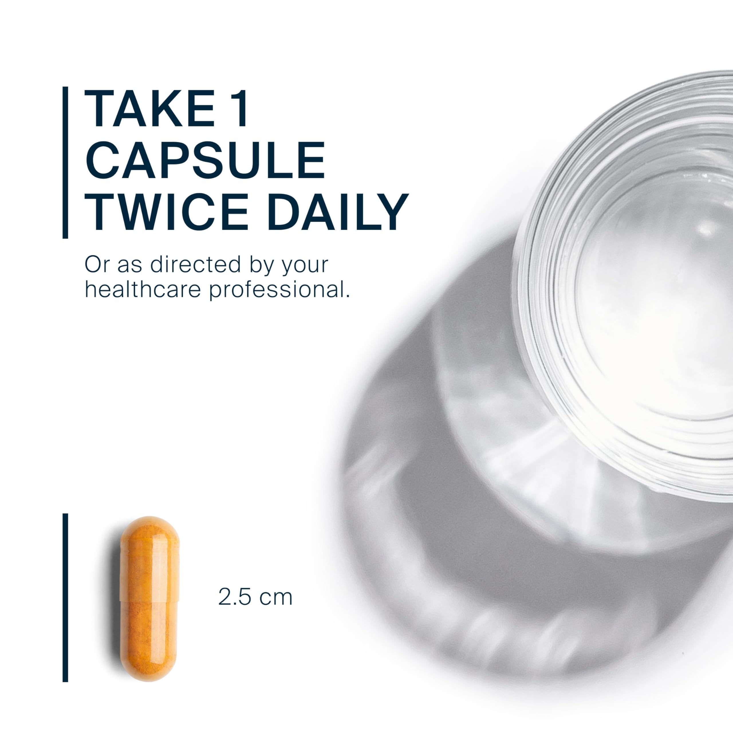 Vital Nutrients Curcumin 700mg capsules side view