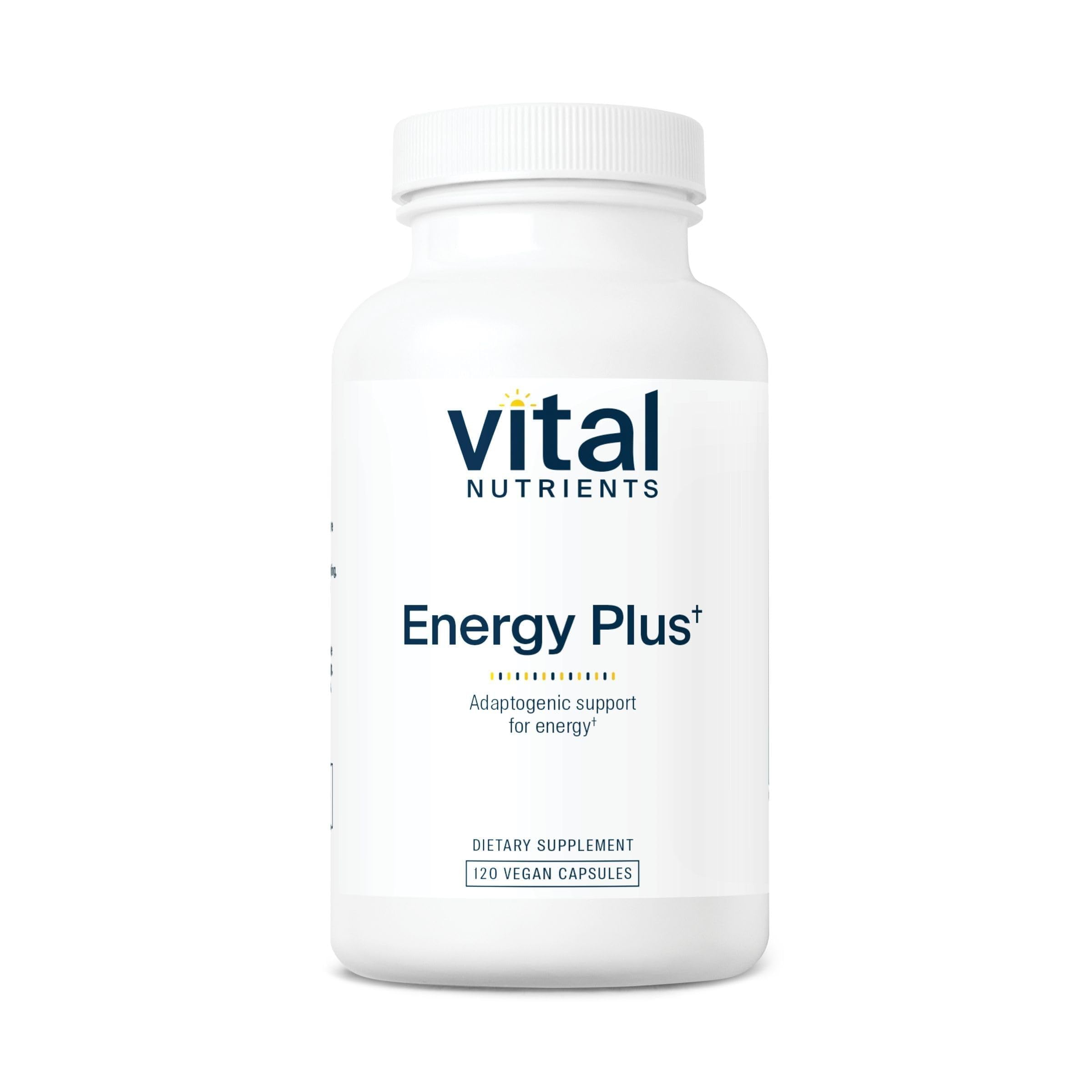 Vital Nutrients Energy Plus Ginseng Capsules front view