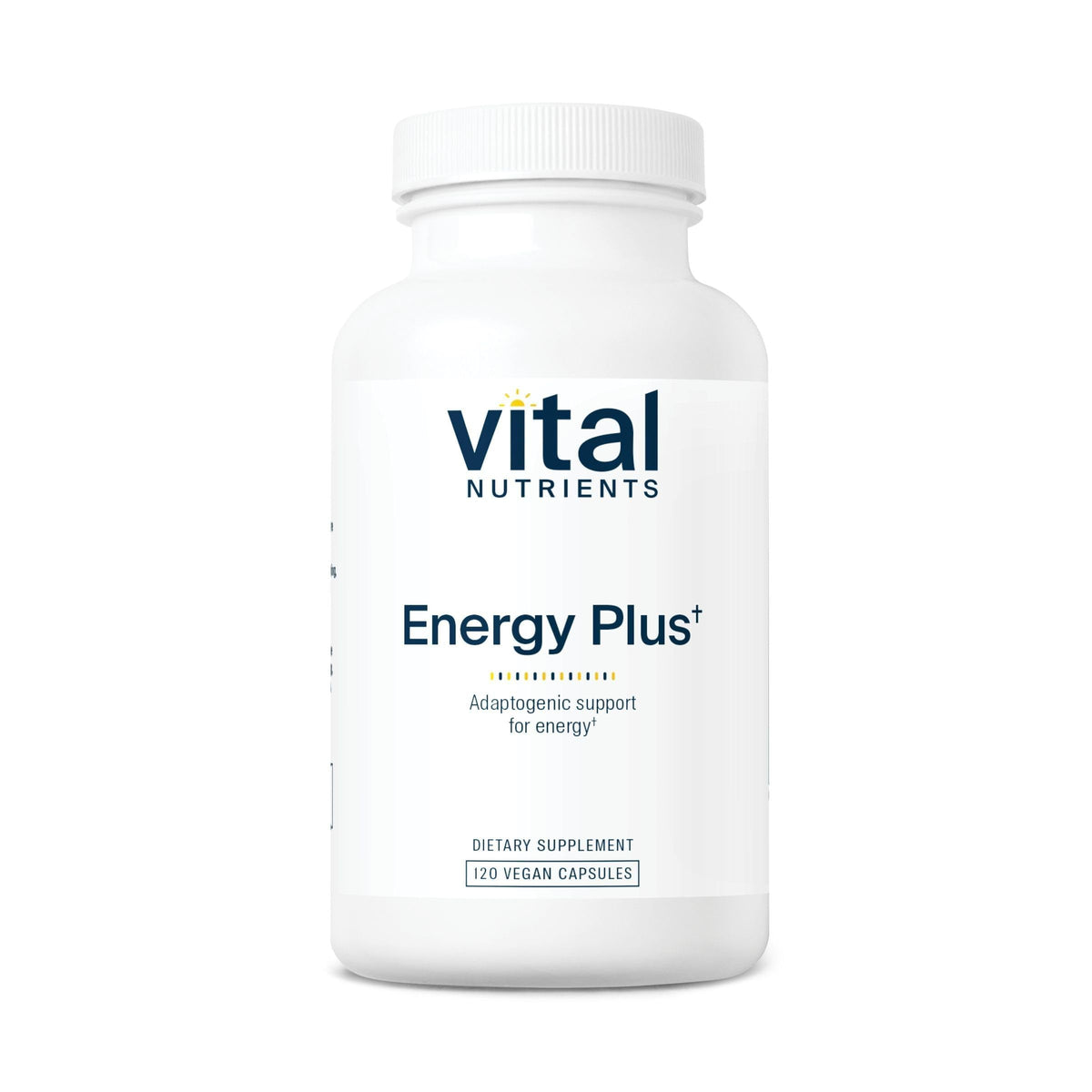 Vital Nutrients Energy Plus Ginseng Capsules front view