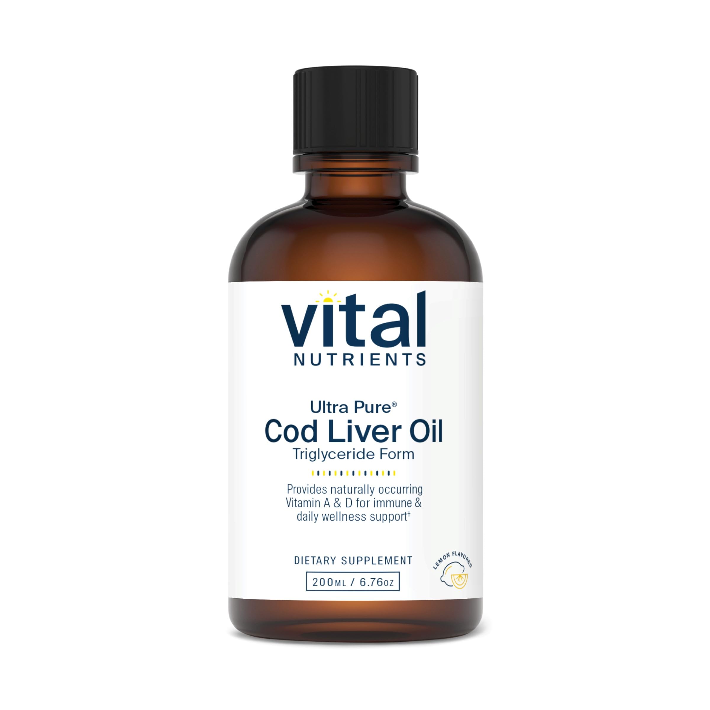 Vital Nutrients Fish Oil Supplement 960mg Omega 3 front view
