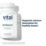 Vital Nutrients Ipriflavone 600mg vegan capsules opened bottle
