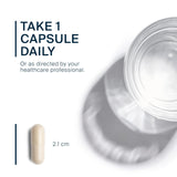 Vital Nutrients Iron Plus C capsules in a hand