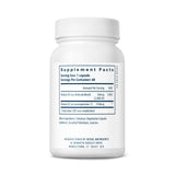Vital Nutrients K2 D3 Vitamin Supplement back view with ingredient list