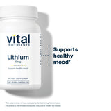 Vital Nutrients Lithium Orotate vegan capsules ingredients list