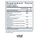 Vital Nutrients Liver Support Capsules side view