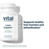 Vital Nutrients Liver Support Capsules with measuring spoon
