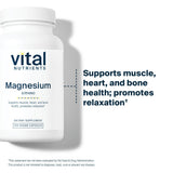 Vital Nutrients Magnesium Citrate 300mg bottle side view