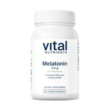 Vital Nutrients Melatonin 10mg vegan capsules front view