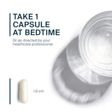 Vital Nutrients Melatonin 20mg 60 Capsules side view