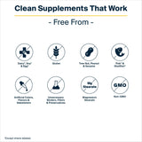 Vital Nutrients Melatonin 3mg Capsules on a wooden table
