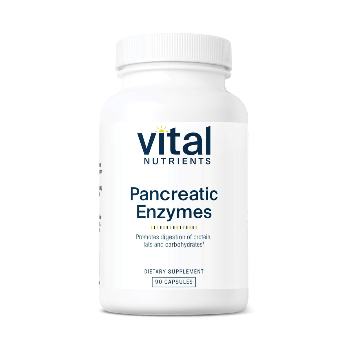 Vital Nutrients Multi-Enzyme Supplement 1000mg front view
