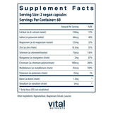 Vital Nutrients Multi-Minerals Supplement side view