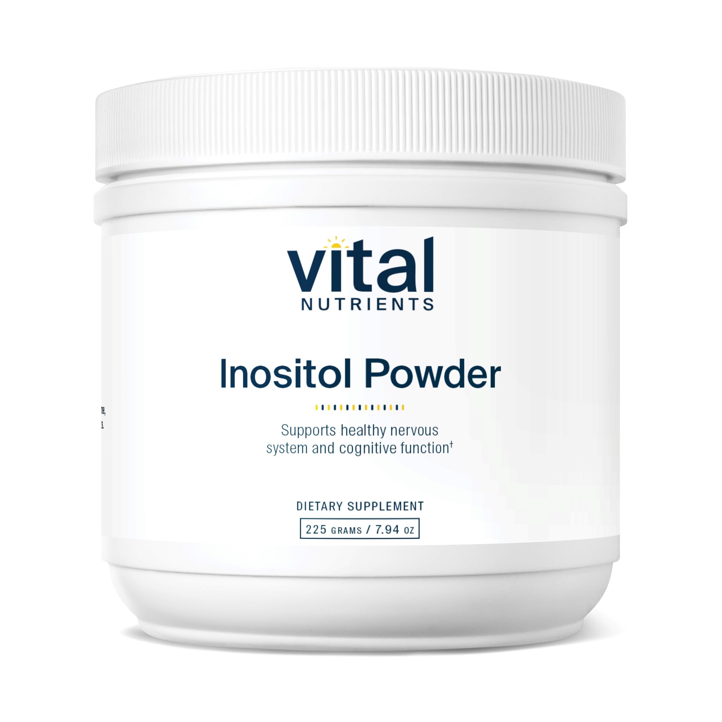 Vital Nutrients Myo-Inositol Powder 204g front view