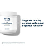 Vital Nutrients Myo-Inositol Powder 204g serving size
