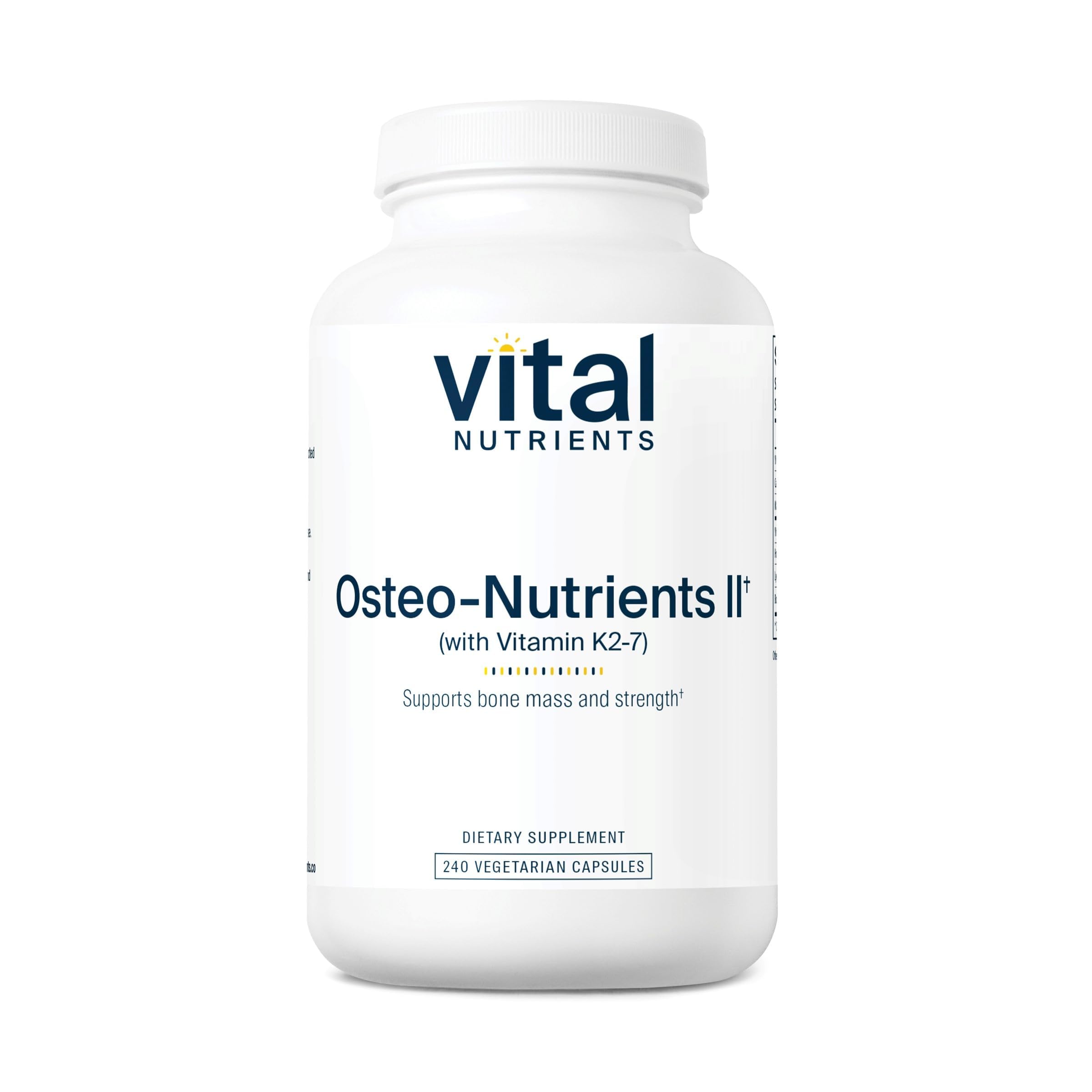Vital Nutrients Osteo-Nutrients II supplement bottle front view
