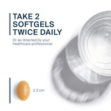 Vital Nutrients Phosphatidylserine softgel on a wooden table