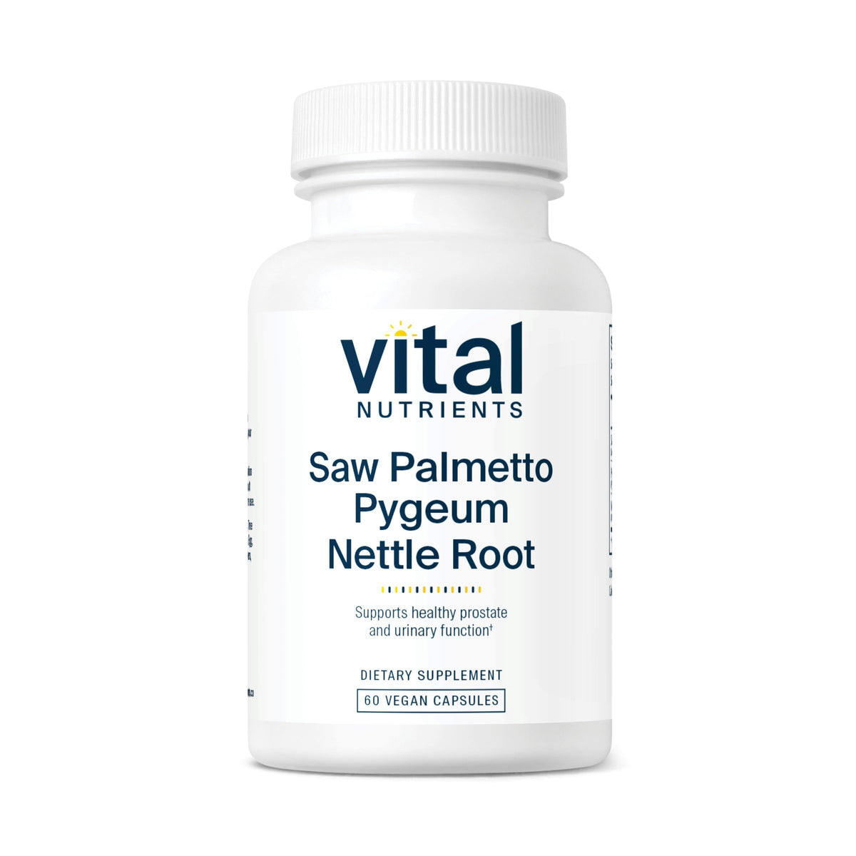 Vital Nutrients Saw Palmetto Prostate Supplement 90 veg capsules front view