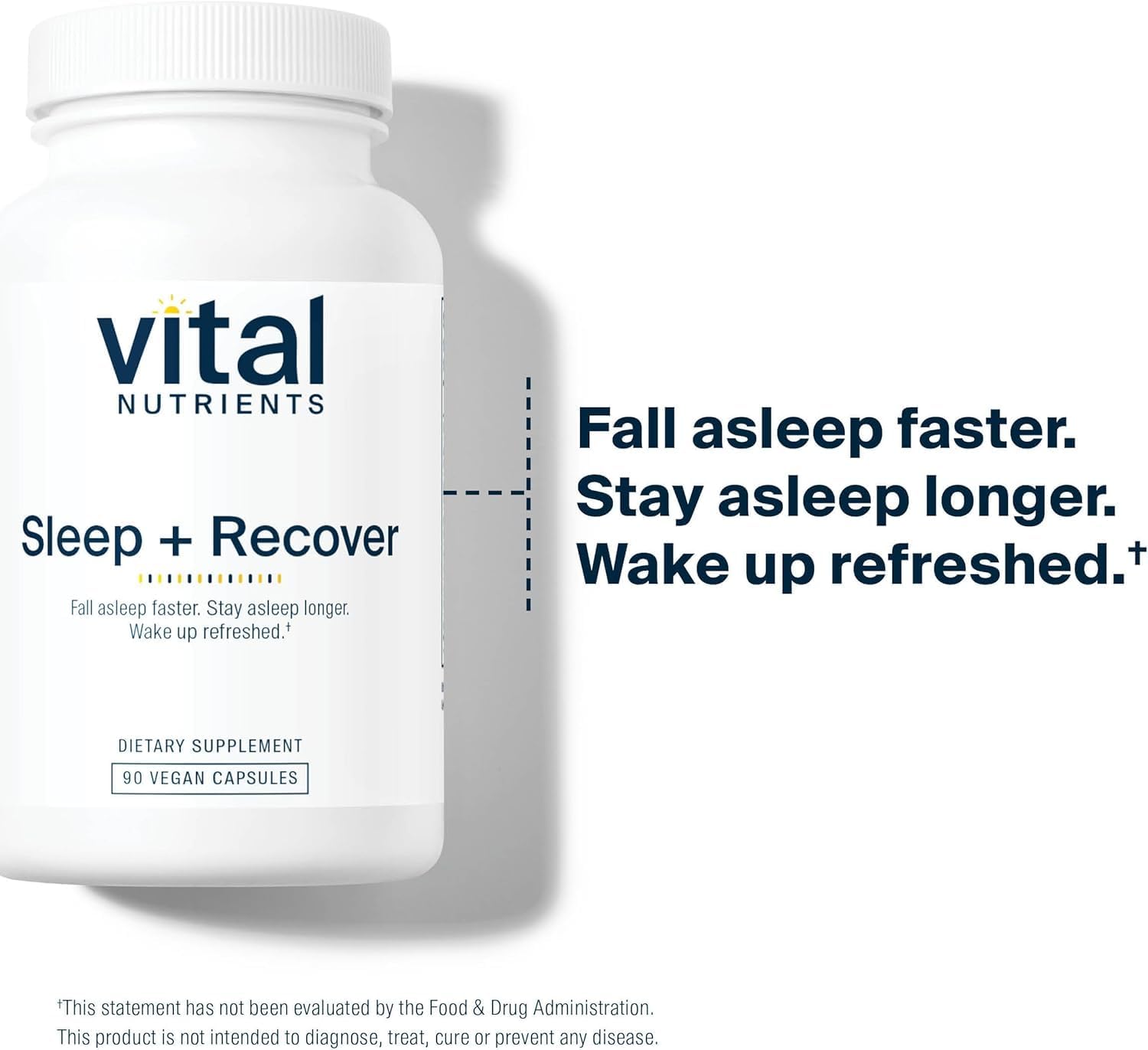 Vital Nutrients Sleep + use capsule close-up
