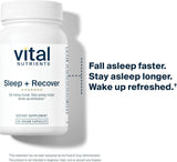 Vital Nutrients Sleep + use Supplement 60 Capsules bottle with label