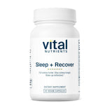 Vital Nutrients Sleep + use Supplement 60 Capsules front view