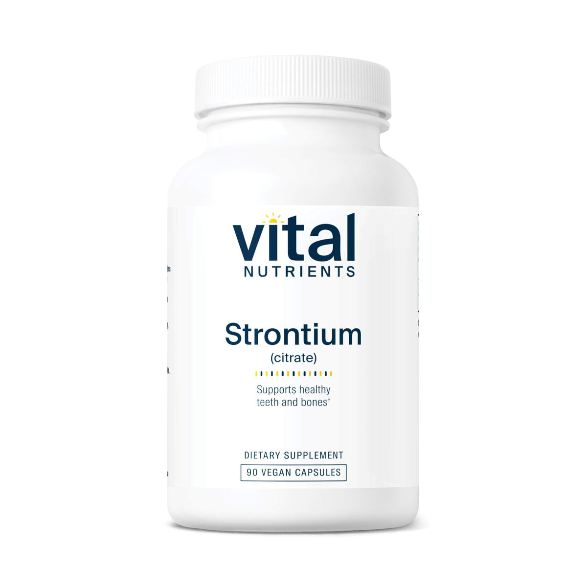 Vital Nutrients Strontium Citrate 227mg capsules front view