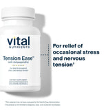 Vital Nutrients Tension Ease Ashwagandha supplement ingredients list
