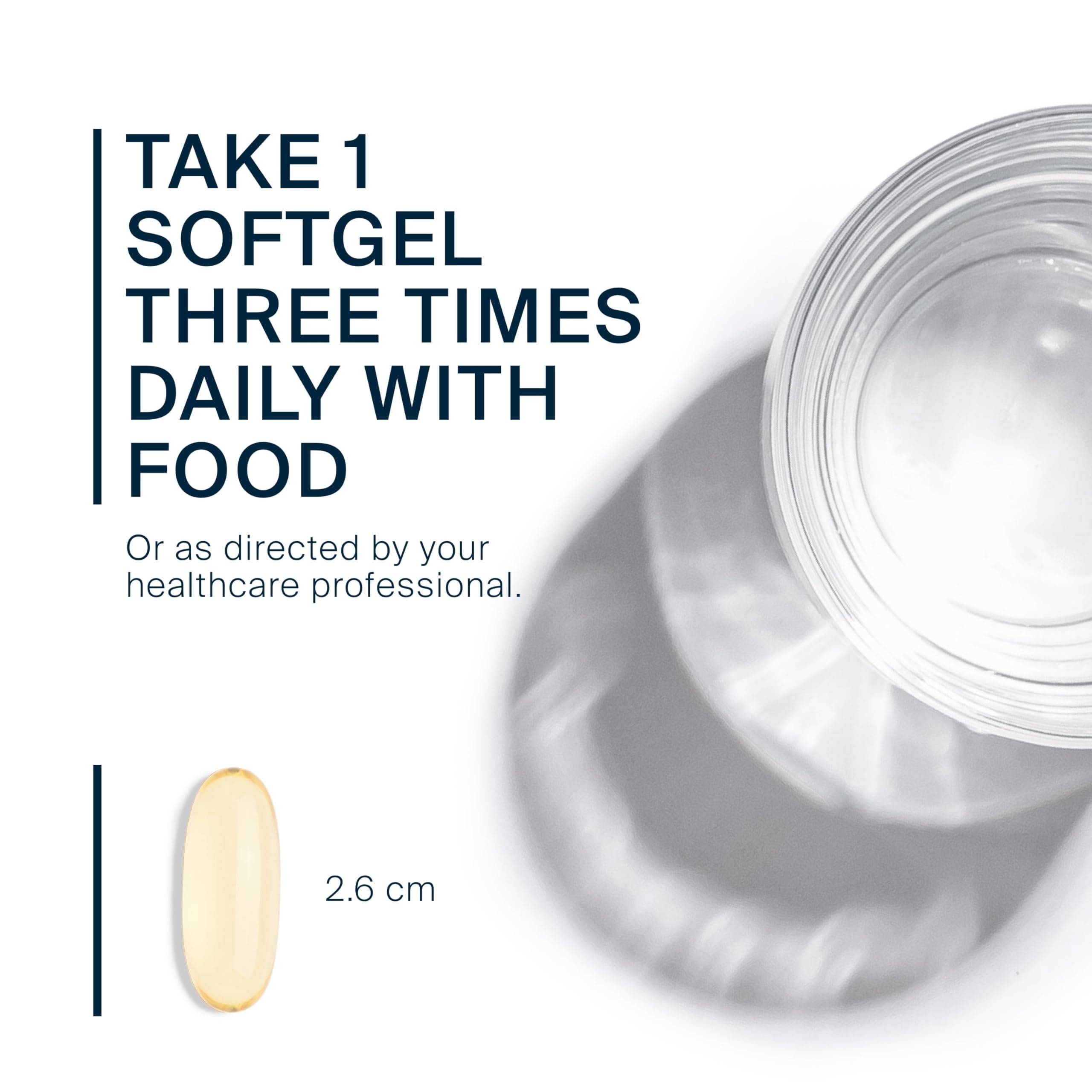 Vital Nutrients Ultra Pure Fish Oil 700 softgel with lemon flavour