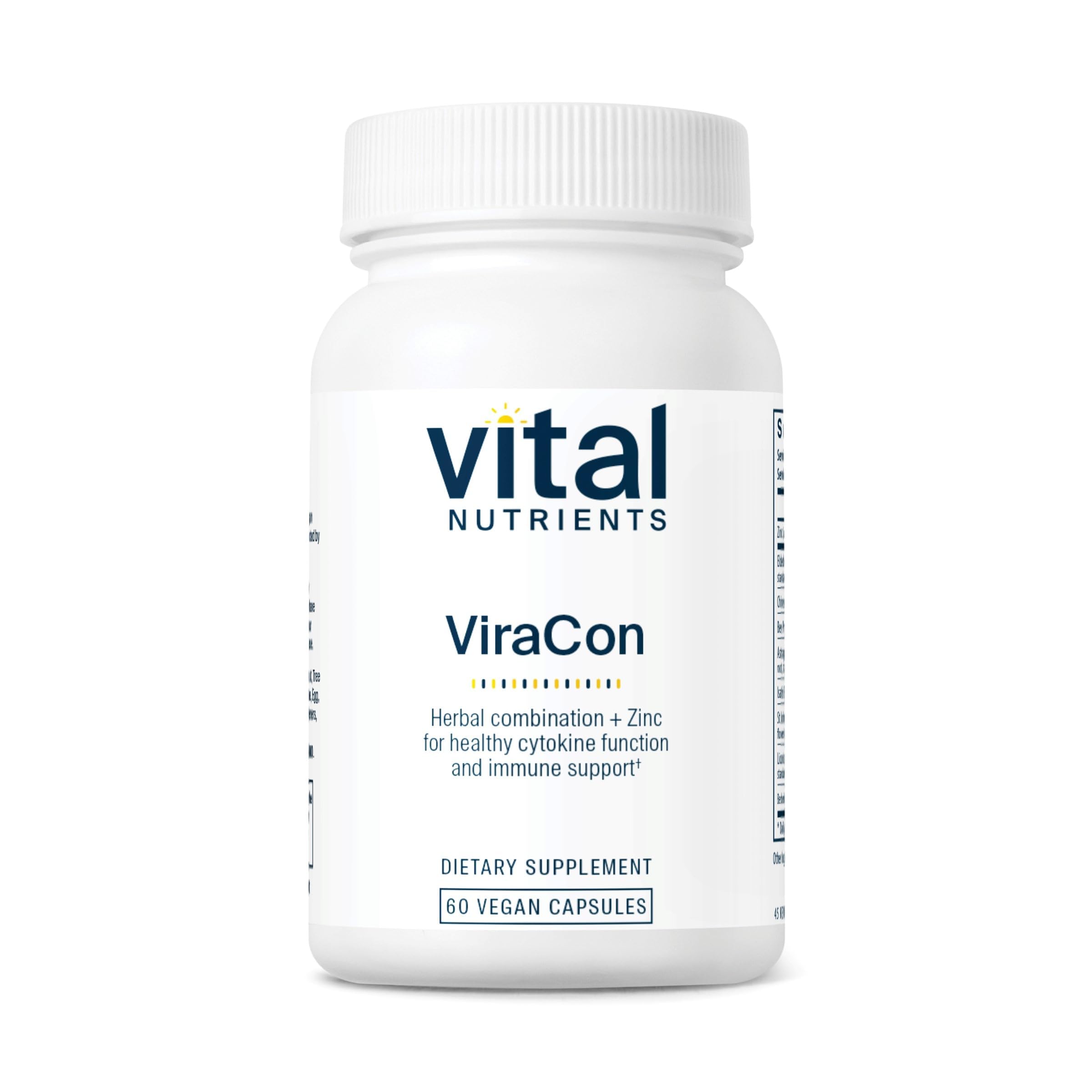 Vital Nutrients ViraCon Herbal Supplement front view with packaging