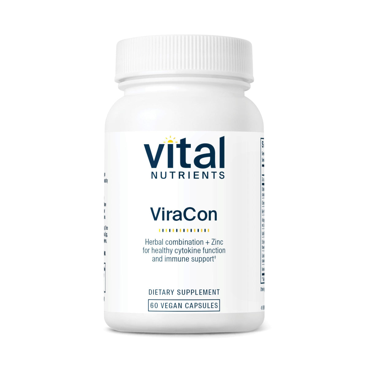 Vital Nutrients ViraCon Herbal Supplement front view with packaging