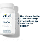 Vital Nutrients ViraCon Herbal Supplement side view of packaging