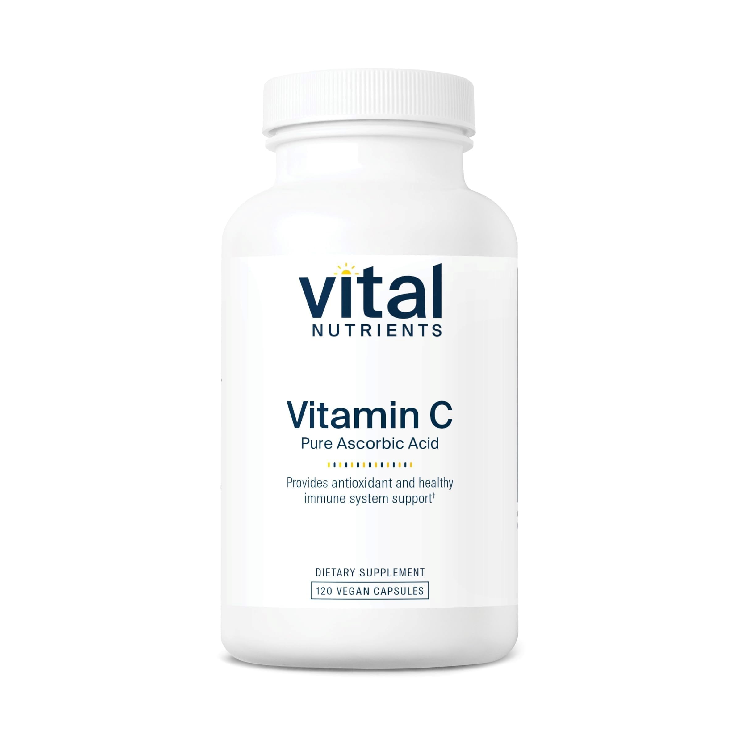 Vital Nutrients Vitamin C 2000mg capsules front view