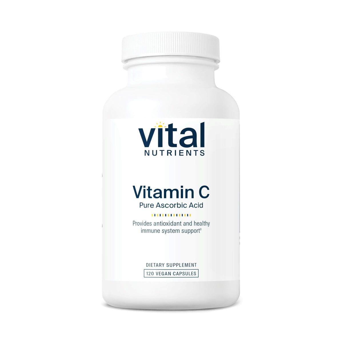Vital Nutrients Vitamin C 2000mg capsules front view