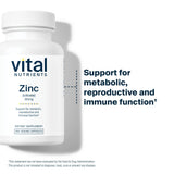 Vital Nutrients Zinc Citrate Supplement ingredients list