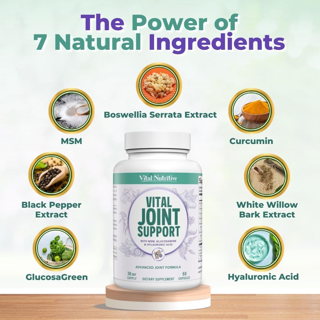 VITAL NUTRITIVE Joint Support Supplement on a table