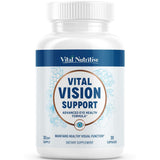 VITAL NUTRITIVE Lutein Eye Supplement front view with packaging